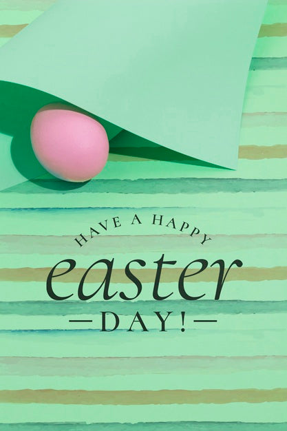 Easter Mockup With Copyspace For Text Or Logo Psd
