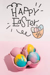 Easter Mockup With Copyspace Psd