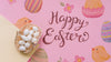 Easter Mockup With Egg Basket Psd