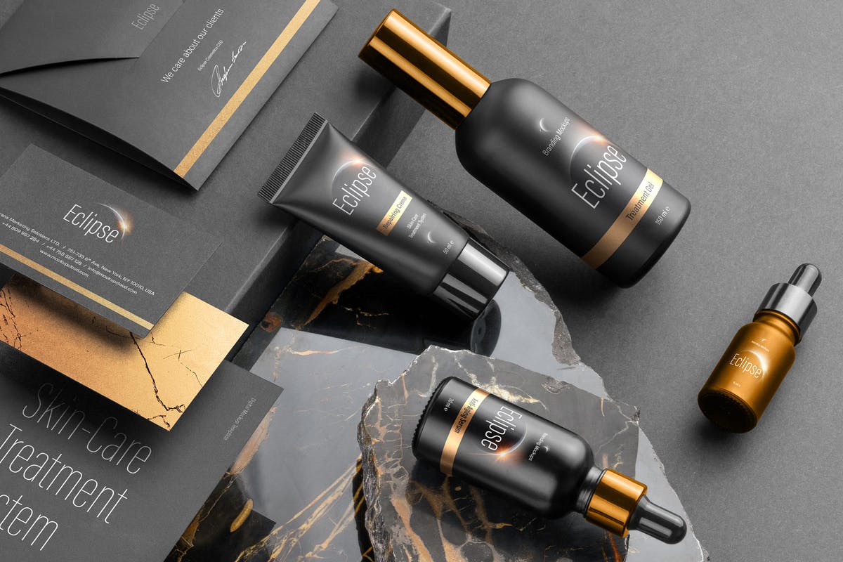 Eclipse – Cosmetics Mockup Template