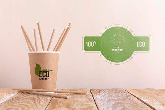 Eco Friendly Concept Mock-Up Psd