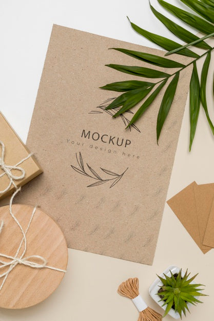 Eco-Friendly Packaging Bag Mock-Up Psd