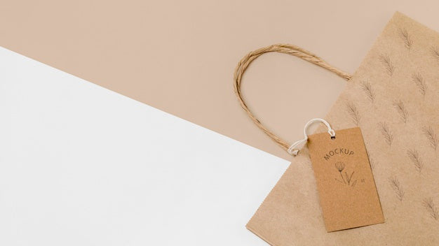 Eco-Friendly Packaging Bag Mock-Up Psd