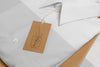 Eco-Friendly Price Tag And Paper Bag With Formal Shirt Mock-Up Psd