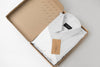 Eco-Friendly Price Tag On Formal Shirt Mock-Up Psd