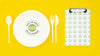 Eco-Friendly Tableware With Plate Mock-Up Psd