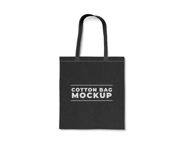 Ecologic Cotton Bag Mockup Psd