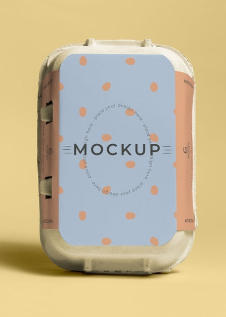 Ecologic Eggs Packaging Design Mockup Psd