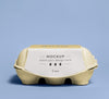 Ecologic Eggs Packaging Design Mockup Psd