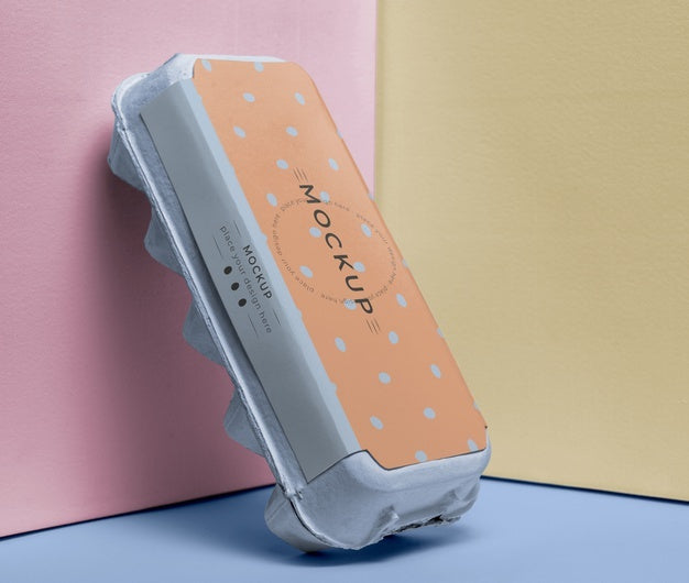 Ecologic Eggs Packaging Design Mockup Psd