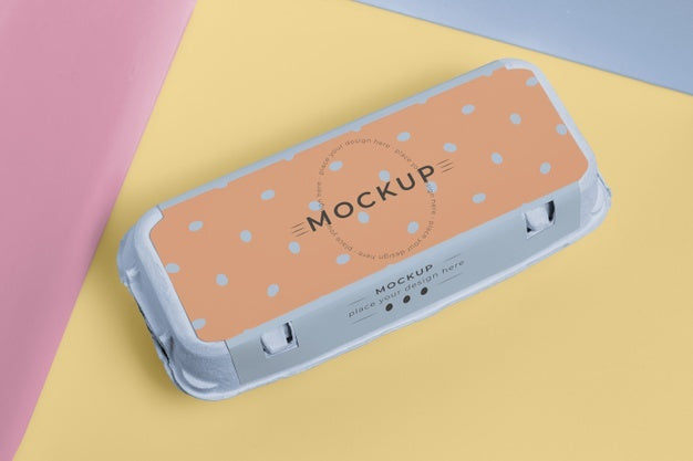 Ecologic Eggs Packaging Design Mockup Psd