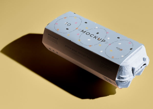 Ecologic Eggs Packaging Design Mockup Psd