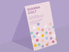 Editable Business Card Mockup Psd In Pastel Polka Dot Pattern