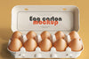 Egg Carton Mockup Psd