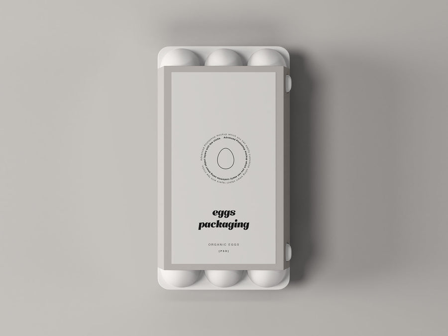 Egg Packaging Mockup