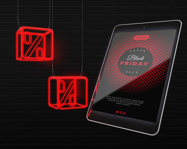 Electronic Device For Sale On Black Friday Psd