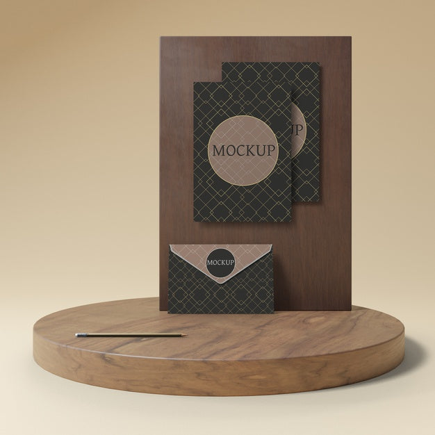 Elegant Branding Concept Mock-Up Psd