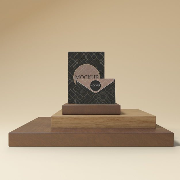 Elegant Branding Concept Mock-Up Psd