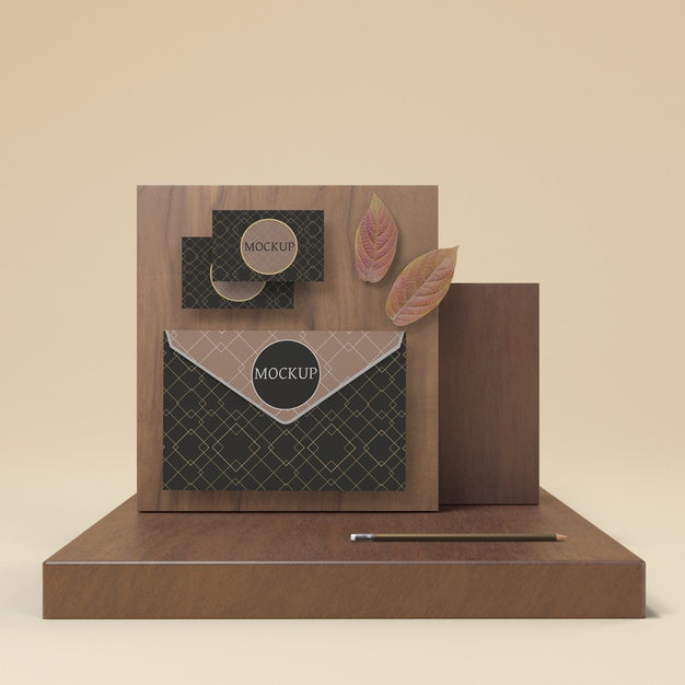 Elegant Branding Concept Mock-Up Psd