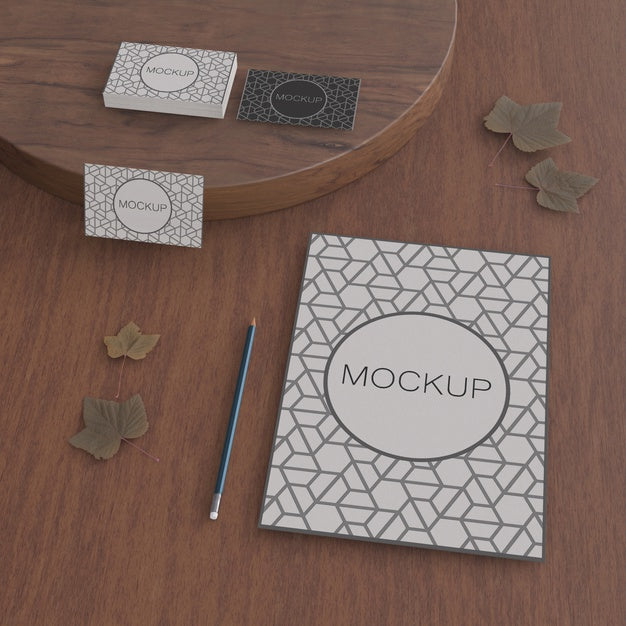 Elegant Branding Concept Mock-Up Psd