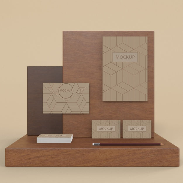 Elegant Branding Concept Mock-Up Psd