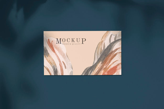 Elegant Business Card Mockup Psd