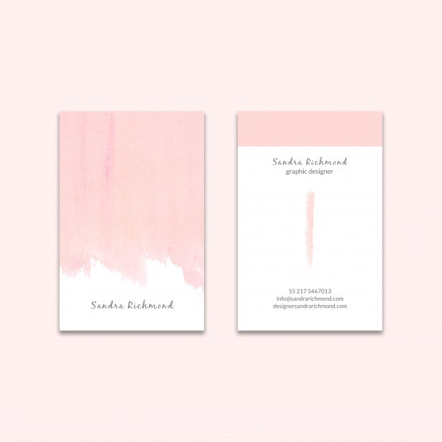 Elegant Business Card Mockup Psd