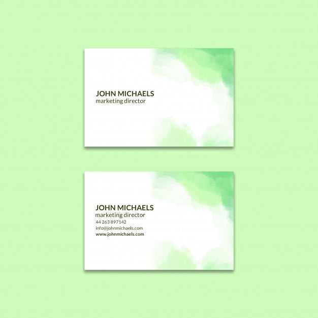 Elegant Business Card Mockup Psd