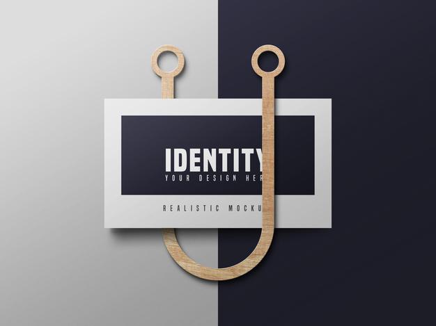 Elegant Business Card Mockup Psd