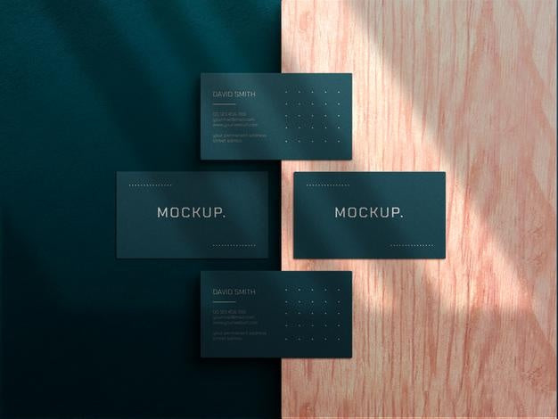 Elegant Business Card Mockup Psd