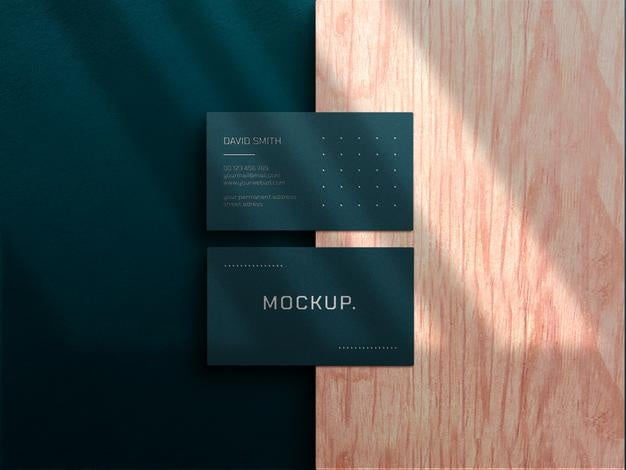 Elegant Business Card Mockup Psd