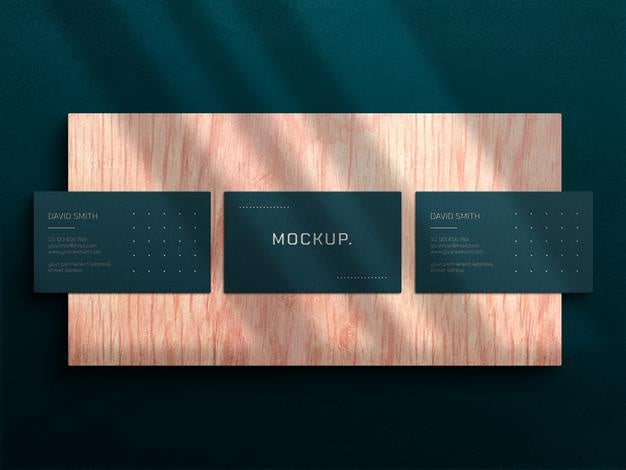 Elegant Business Card Mockup Psd