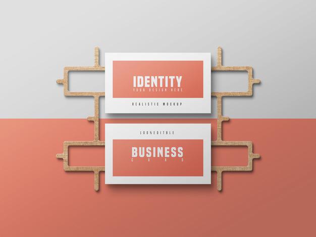 Elegant Business Card Psd Mockup Psd