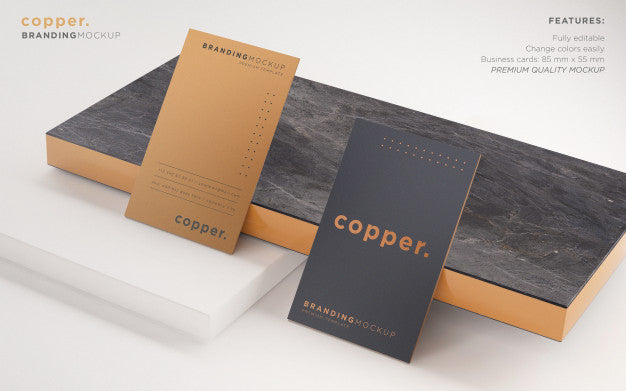 Elegant Business Card Psd Mockup Psd