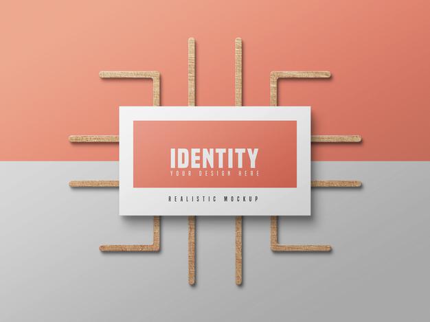 Elegant Business Card Psd Mockup Psd