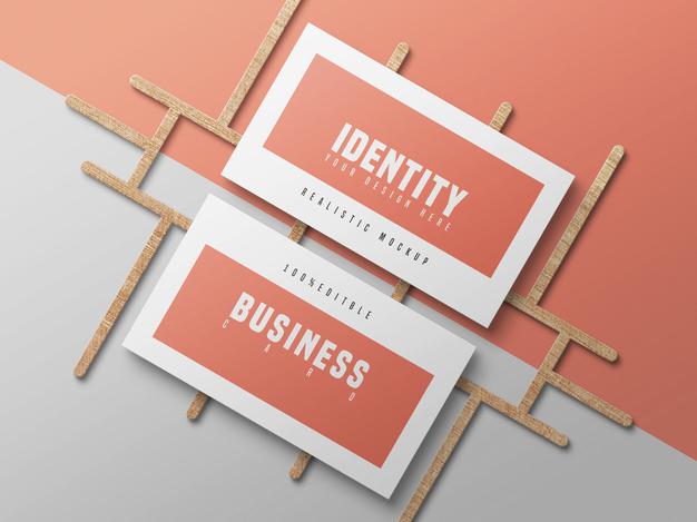 Elegant Business Card Psd Mockup Psd