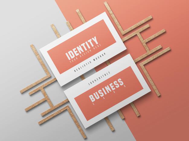 Elegant Business Card Psd Mockup Psd