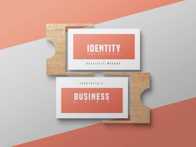 Elegant Business Card Psd Mockup Psd