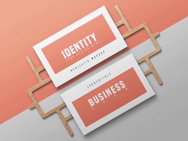 Elegant Business Card Psd Mockup Psd