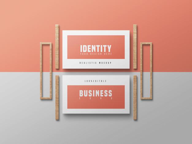 Elegant Business Card Psd Mockup Psd