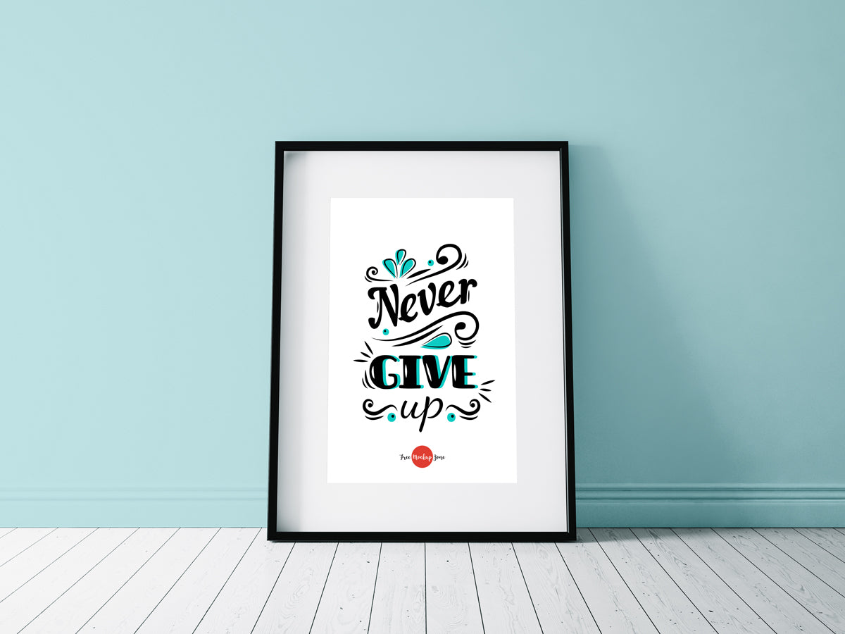 Elegant & Classy Poster Mockup Psd 2018