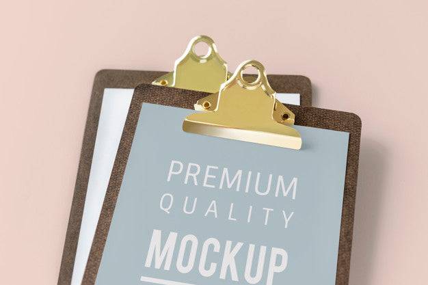 Elegant Clipboard Mockup Psd