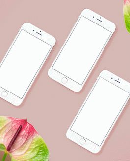 Elegant Iphone Mockup For Ui Presentation
