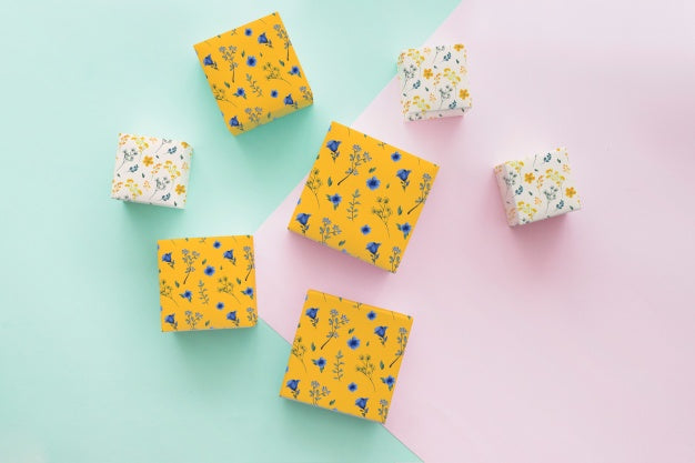 Elegant Jewelry And Packaging Mockup Psd