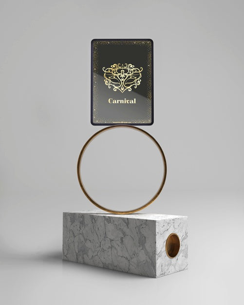 Elegant Minimalist Abstract Design Mock-Up Psd