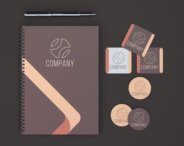 Elegant Modern Stationery Showroom Psd