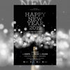 Elegant New Year Cover Template Psd