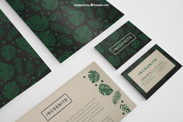 Elegant Stationery Mockup Psd