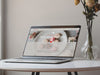 Elegant Website Branding Macbook Pro Mockup