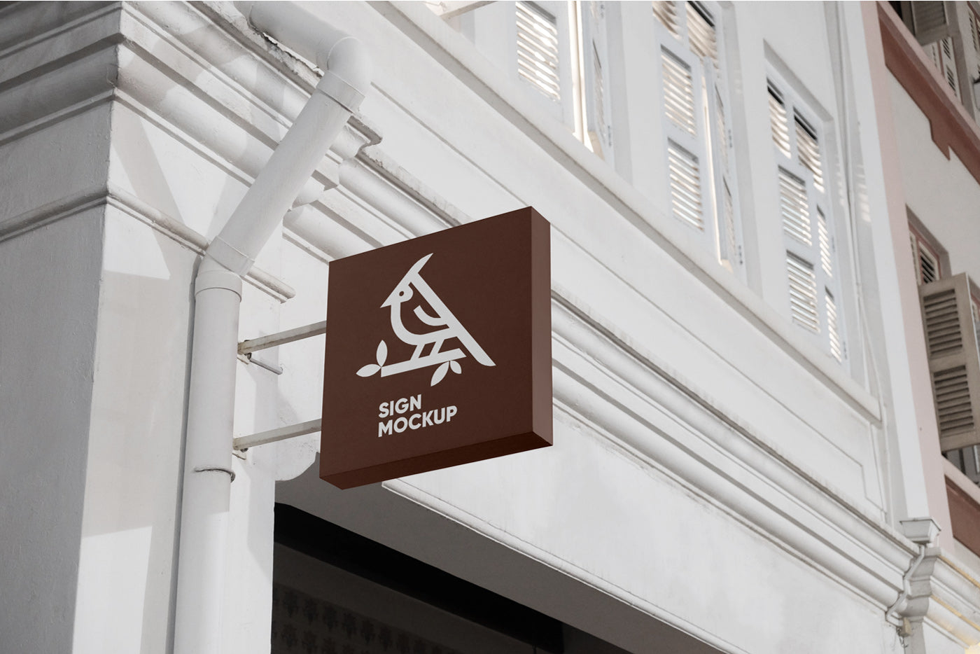 Elevation Sign Mockup